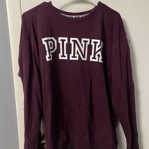 VS pink crewneck